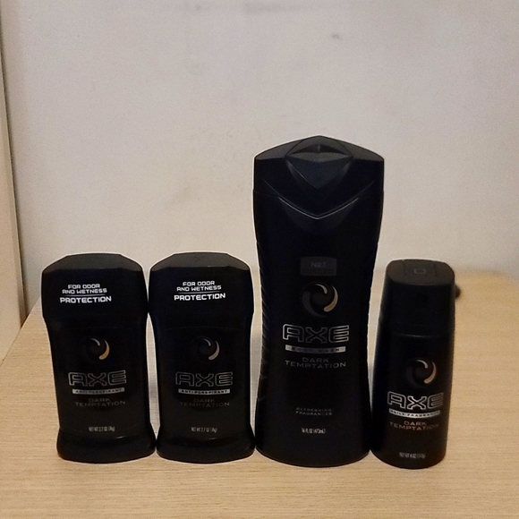 AXE Other - Axe Dark Temptation men's body care set